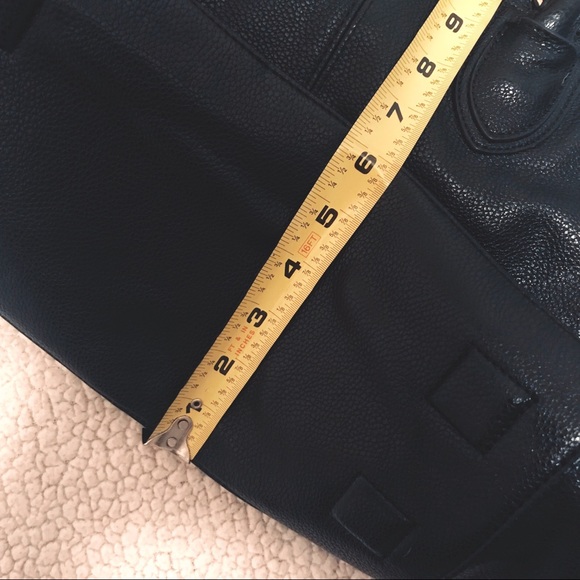 New York & Company Black Leather Satchel - Picture 8 of 8